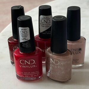 CND VINYLUX Nail Polish Set of 5